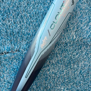 2024 Rawlings Clout Alloy Bat USSSA Certified (-8) Alloy 22 oz 30" (Used)