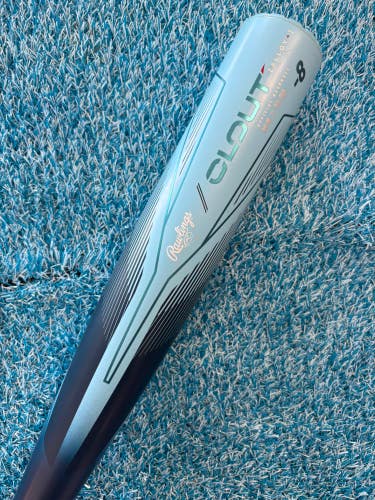 2024 Rawlings Clout Alloy Bat USSSA Certified (-8) Alloy 22 oz 30" (Used)
