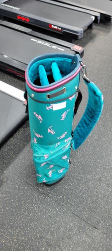 Used 3 WAY Mens Cart Bag Green 11497-S000151272