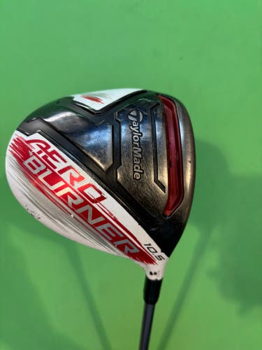 Men's TaylorMade AeroBurner TP Driver RH 10.5 Loft | Ozik White Tie X4 Regular Flex Shaft