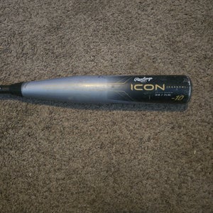 2024 Rawlings Icon Composite USABat Certified Bat (-10) 20 oz 30" (Used)