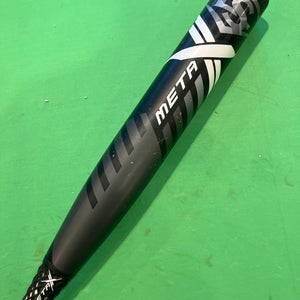 Black 2022 Louisville Slugger Meta Composite Bat (-11) Composite 19 oz 30" (Used)