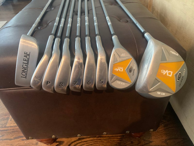 US Kids Golf Junior Right Handed Clubs (Full Set) 9 Pieces (Used)