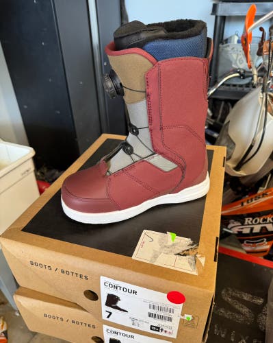 Women's Size 7.0 K2 Contour Snowboard Boots (New)