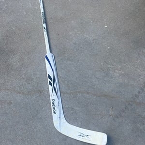 Senior Reebok 6K Pro Regular Goalie Stick 26" Paddle (Used) Bernier curve