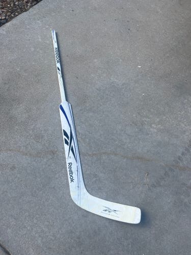 Senior Reebok 6K Pro Regular Goalie Stick 26" Paddle (Used) Bernier curve