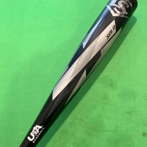 2022 Louisville Slugger Solo Alloy Bat USABat Certified (-11) Alloy 19 oz 30" (Used)