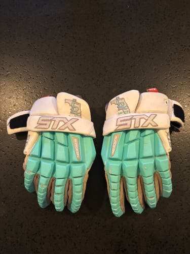 CUSTOM (VINTAGE) SWEETLAX FL STX Surgeon RZR Lacrosse Gloves