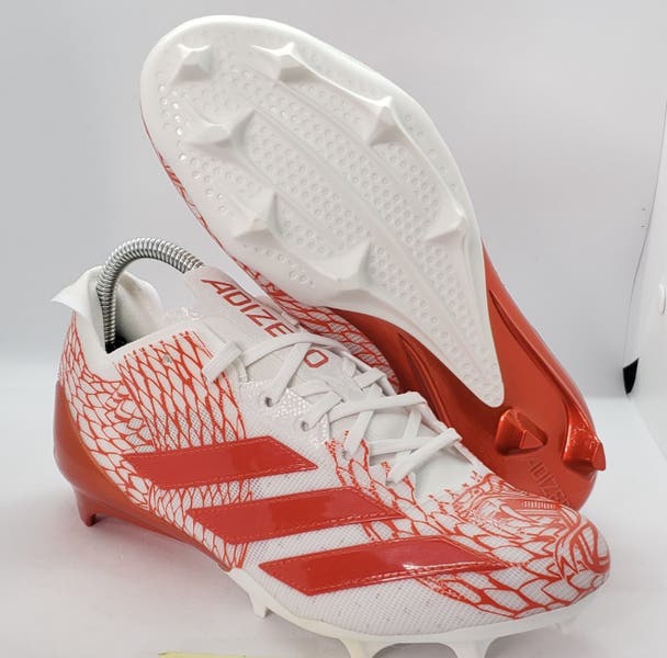 Adidas Adizero Electric Football Cleats Orange White IH8570 Men's