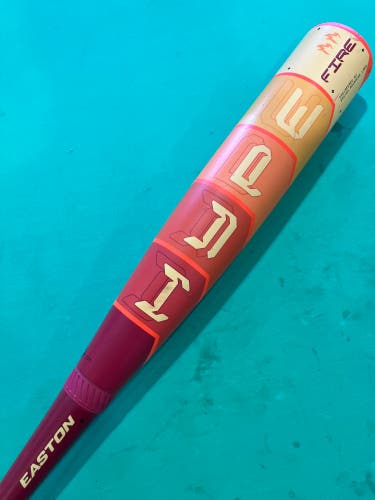 2025 Easton Hype Fire Composite Bat USSSA Certified (-10) Composite 18 oz 28" (Used)