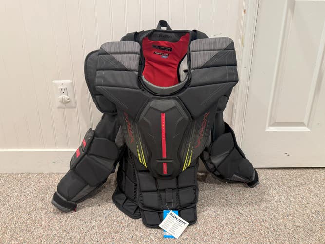 Brand New Senior Large Bauer Vapor Hyperlite 2 Goalie Chest Protector