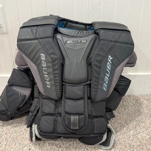 Used Intermediate Small Bauer Elite Goalie Chest Protector