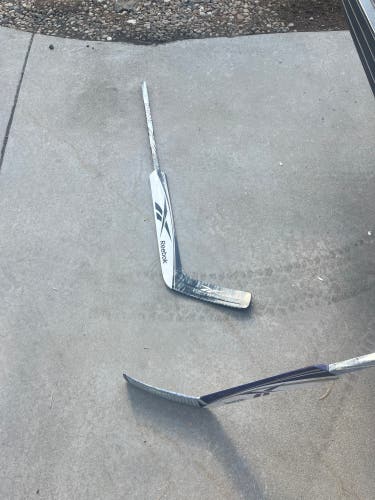 Senior Reebok 6K Pro Regular Goalie Stick 25" Paddle (Used)