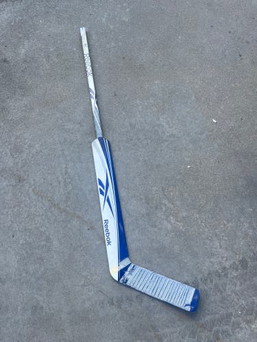 Junior Reebok 7k Regular Goalie Stick 23" Paddle (Used)