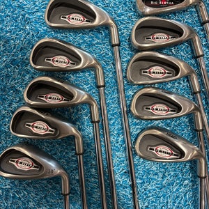 Callaway 2002 Big Bertha Iron Set (1, 3-10, W) RH | Big Bertha Uniflex Shaft (Used)