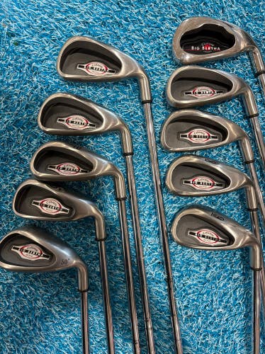 Callaway 2002 Big Bertha Iron Set (1, 3-10, W) RH | Big Bertha Uniflex Shaft (Used)