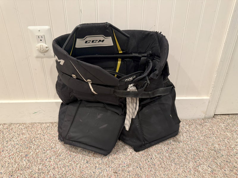 Used Junior CCM Axis A1.5 Hockey Goalie Pants