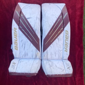 Used 32" Bauer Supreme 3S Goalie Leg Pads
