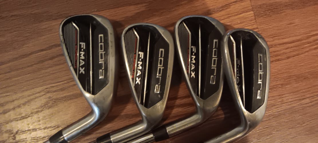 COBRA FMAX IRON SET 5i-8i - Steel Shafts.