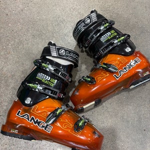 Men's Mondo 29.5 Lange Super Blaster 120 Ski Boots (Used)