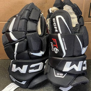 New  CCM JetSpeed FT6 Pro Hockey Gloves 14" Black/White