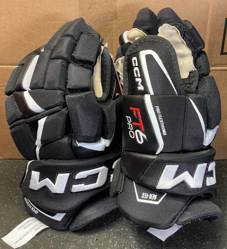 New  CCM JetSpeed FT6 Pro Hockey Gloves 14" Black/White