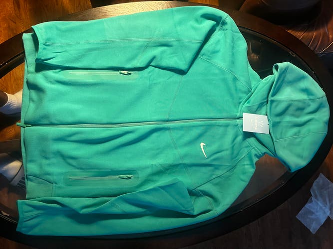 Brand New Nike x NOCTA Teal Tech-Fleece Tracksuit Set (Hoodie + Pants)