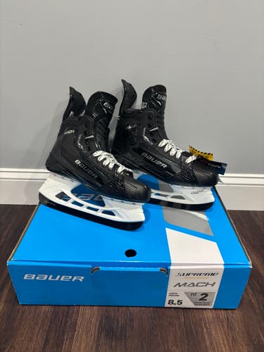 Bauer Supreme Mach Skates 8.5 Fit 2 (New)