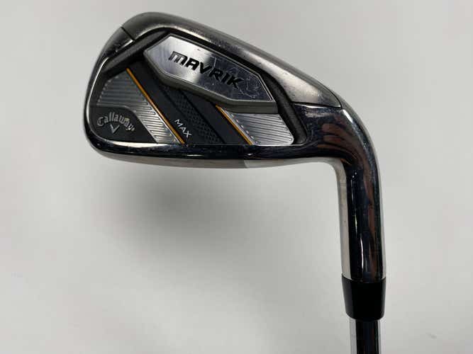 Callaway Mavrik Max Single 7 Iron KBS Max 90g Stiff Steel Mens RH