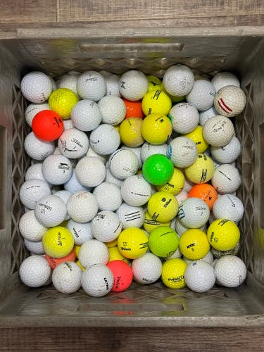 100 Practice Golf Balls / Range Balls / Shag / Hit Away Golf Balls