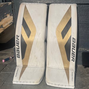 BWK WHL GAME WORN HYPERLITE 2 PADS 33+1.5