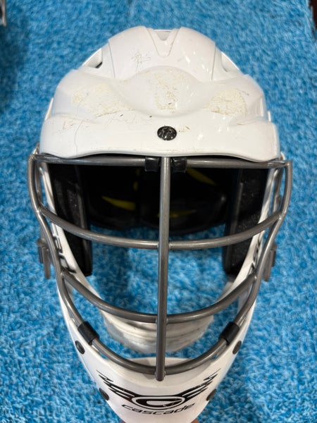 White Youth Cascade CS-R Youth Helmet (Used)
