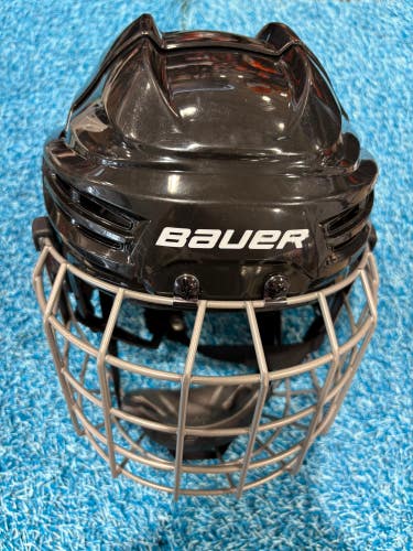 Black Medium Bauer IMS 5.0 Helmet (Used)