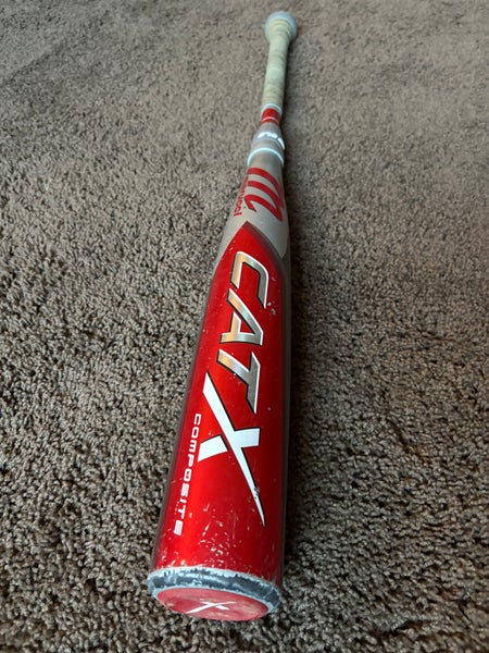 2023 Marucci CAT X Composite USSSA Certified Bat (-10) 20 oz 30" (Used)