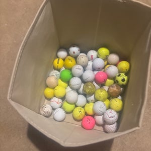10 Colored Golf Balls