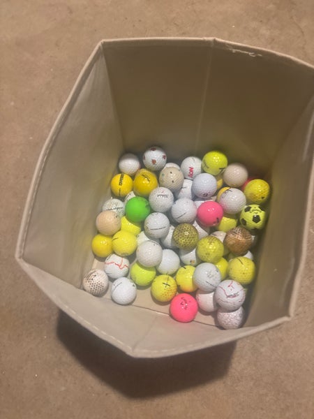 10 Colored Golf Balls