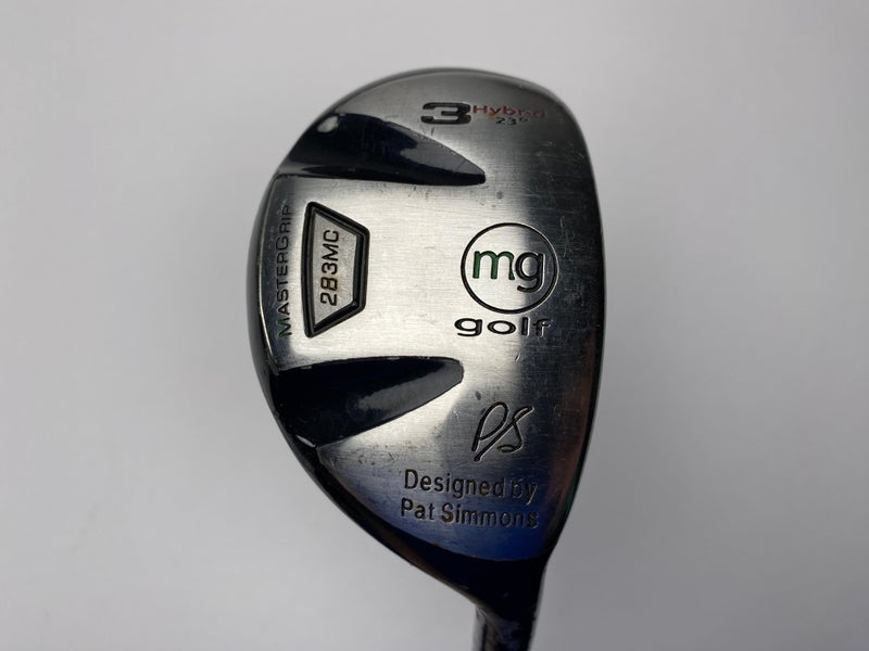 Mastergrip Pat Simmons 3 Hybrid 23* True Temper Ladies Steel Womens RH