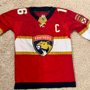 Florida Panthers Barkov 16 Red Small Men's Jersey (New)