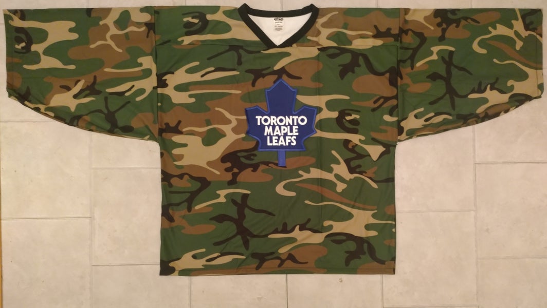 Athletic Knit H550C Camo "Leafs" Style Hockey Goalie  Goalie-4XL-NEW