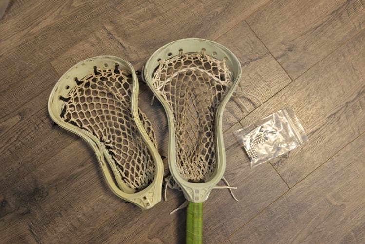 StringKing Mark 2F - 2 heads and Composite Pro 2 faceoff shafts, extra screws