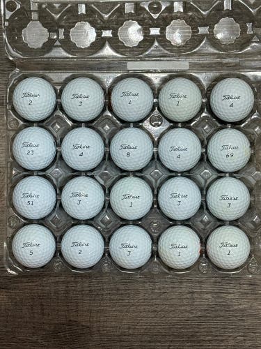 20 Titleist Pro V1 Golf Balls - 5A MINT CONDITION ONLY