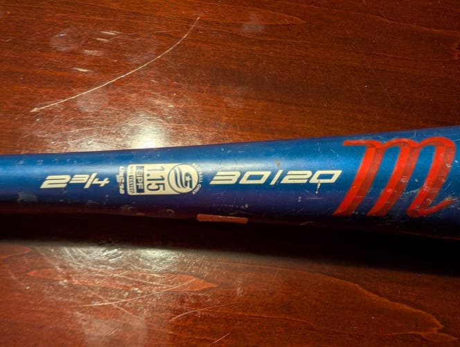 2021 Marucci CAT9 Pastime Alloy USSSA Certified Bat (-10) 20 oz 30" (Used)