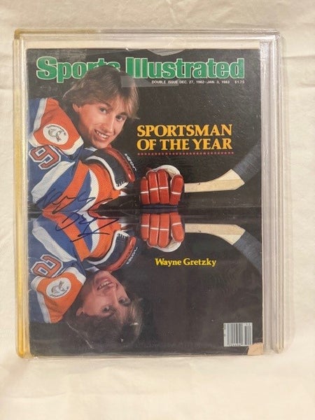 Wayne Gretzky Autographed Sports Illustrated Magazine – Sportsman of the Year, 1983 Issue
