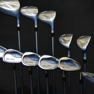 KNIGHT VALARO SET 7-9, P, S IRONS, 1 & 3 & 5 W, 20 & 24  HYBRIDS, PUTTER LADIES