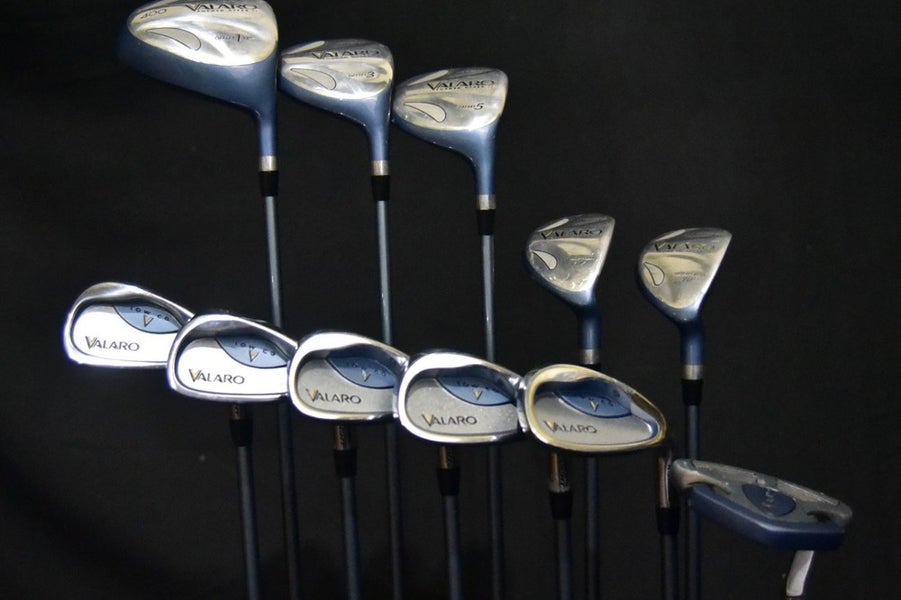 KNIGHT VALARO SET 7-9, P, S IRONS, 1 & 3 & 5 W, 20 & 24  HYBRIDS, PUTTER LADIES