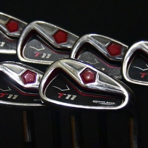T11 POWER BACK IRONS SET 5-9, PW, SW IRONS REGULAR FLEX, RIGHT HANDED, 38" (5I)