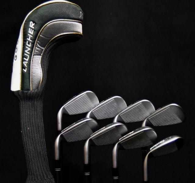 CLEVELAND TOUR ACTION SET 4-9, P, S DRIVER RH, LADIES FLEX, 37" (5I), NEW GRIPS