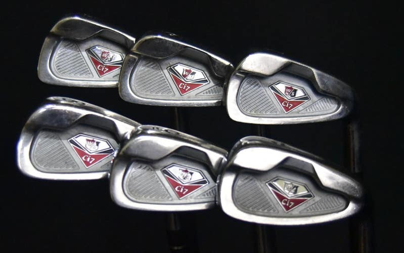 WILSON STAFF CI7 IRONS SET 5-9, PW REGULAR FLEX, RIGHT HANDED, 38" (5I)