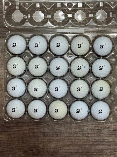 20 Bridgestone Tour B RX Golf Balls