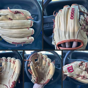 Wilson RH Infield A2000 Baseball Glove 11.75" (New)